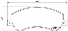 Передние тормозные колодки Brembo  P 85 115