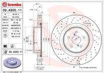 Тормозной диск Brembo Prime Line  09.A300.11