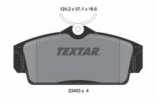 Передние тормозные колодки Textar Q+ 2346302 для Nissan Primera 2 пок. / P11 / хэтчбек