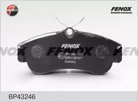 Передние тормозные колодки Fenox BP43246 для Nissan Primera 2 пок. / P11 / хэтчбек