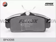 Передние тормозные колодки Fenox BP43098 для Nissan Primera 2 пок. / P11 / хэтчбек