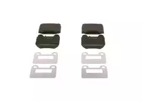 Задние тормозные колодки Bosch 0 986 494 410 для Mercedes-Benz M-Class W163