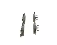 Задние тормозные колодки Bosch 0 986 424 648 для Mercedes-Benz M-Class W163