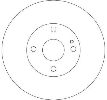 TRW DF4119 <span>тормозной диск вентилируемый</span>