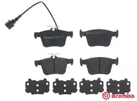 Задние тормозные колодки Brembo  P 85 162