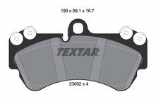 Передние тормозные колодки Textar 2369202 для Mercedes-Benz G-Class W463