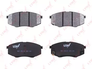 Lynx BD-3624 <span>тормозные колодки передние</span>