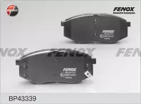 Передние тормозные колодки Fenox BP43339 для Hyundai ix20 1 пок.