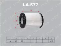 Воздушный фильтр Lynx  LA-577
