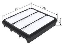 Воздушный фильтр Bosch  F 026 400 546