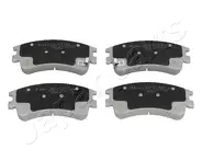 Передние тормозные колодки Japanparts  PA-307AF