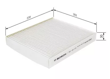 Bosch 1 987 432 075 <span>салонный фильтр пылевой</span>