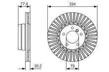 Тормозной диск Bosch  0 986 479 D39
