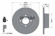 Тормозной диск Textar 92107900 92107900