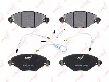 Lynx BD-2208 <span>тормозные колодки передние</span>