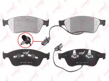 Lynx BD-1222 <span>тормозные колодки передние</span>