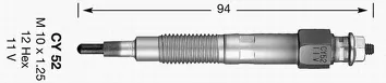 NGK Glow <span>свеча накаливания CY52</span>