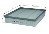 Воздушный фильтр Knecht  LX 3138