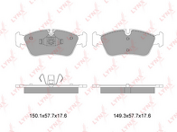 Передние тормозные колодки Lynx BD-1422 BD-1422