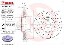 Тормозной диск Brembo Prime Line  09.A621.31