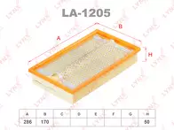 Воздушный фильтр Lynx  LA-1205