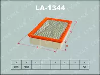 Воздушный фильтр Lynx  LA-1344