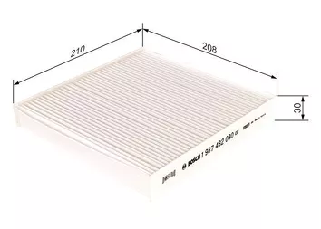 Bosch 1 987 432 080 <span>салонный фильтр пылевой</span>