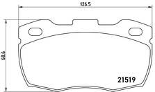 Передние тормозные колодки Brembo P 44 005 для Land Rover Defender 1 пок.