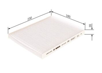 Bosch 1 987 432 253 <span>салонный фильтр пылевой</span>