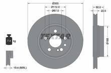 Тормозной диск Textar 92056800 для Mercedes-Benz S-Class W220 / рестайлинг