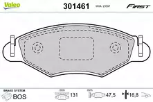 Передние тормозные колодки Valeo First  301461