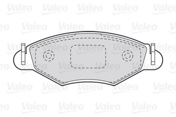 Valeo First 301461 <span>тормозные колодки передние</span>