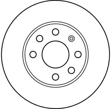 TRW DF4236 <span>тормозной диск вентилируемый</span>