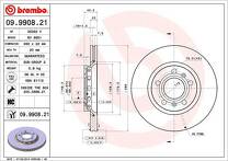 Тормозной диск Brembo Prime Line 09.9908.21 для Audi A8 D3