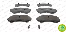 Передние тормозные колодки Ferodo Premier Eco Friction FDB1603 для Isuzu D-Max 1 пок.