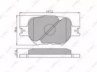 Передние тормозные колодки Lynx  BD-7507