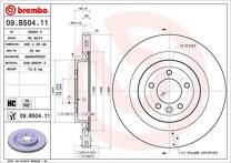 Тормозной диск Brembo Prime Line  09.B504.11