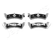 Задние тормозные колодки Japanparts PP-019AF для Jeep Grand Cherokee 1 пок.