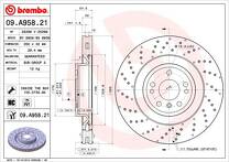 Тормозной диск Brembo Prime Line  09.A958.21