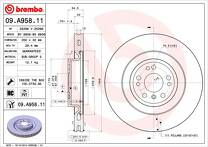 Тормозной диск Brembo Prime Line  09.A958.11