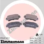 Задние тормозные колодки Zimmermann  25540.145.1