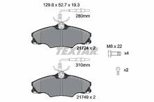 Передние тормозные колодки Textar Q+  2172402