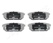 Задние тормозные колодки Japanparts  PP-K03AF