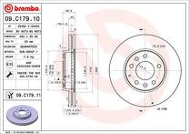 Тормозной диск Brembo Prime Line  09.C179.11