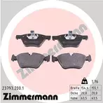 Передние тормозные колодки Zimmermann  23793.200.1