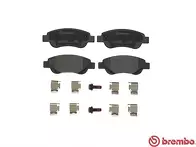 Передние тормозные колодки Brembo P 61 081 для Citroen C1 1 пок.