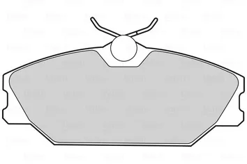 Valeo First 301473 <span>тормозные колодки передние</span>