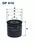 Масляный фильтр Filtron  OP 616