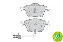 Передние тормозные колодки Ferodo Premier Eco Friction  FDB1827