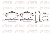 Передние тормозные колодки Remsa  0990.02